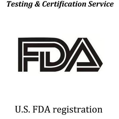 آمریکایی FDA Testing & Certification; گواهینامه FDA نام جمعی برای آزمایش FDA و ثبت نام FDA است